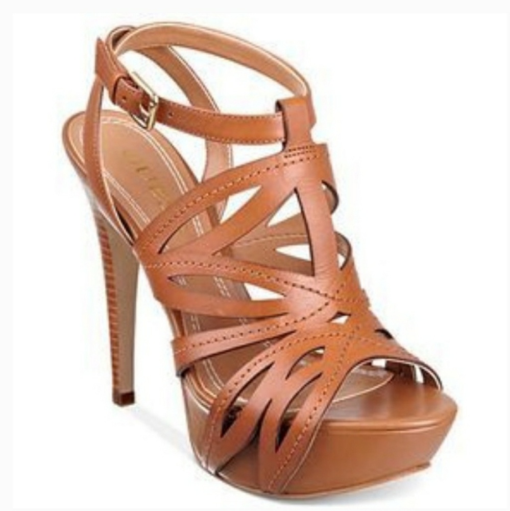 Guess Oliane Womans leather Cutout Heel
